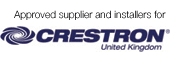 Approved supplier and installers for Crestron UK